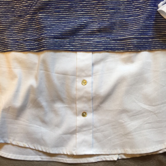 Striped Layered Sweater - Picture 4 of 6